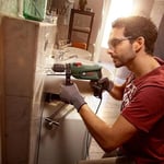 Bosch Darbeli Matkap EasyImpact 600, 600 W, Takım Çantası Dahil, Elektronik Hız Kontrolü, Ergonomik, 1.7 Kg, Yeşil