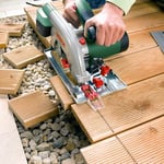 Bosch Elektrikli Daire Testere PKS 66 AF (1600 Watt, Kılavuz Rayı Dahildir, 190 mm Daire Testere çapı, Karton Kutuda)