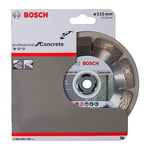 Bosch Elmas Kesme Ve Delme Aksesuarları, Disk, Gri, 115x22.23x1.6x10 mm, 1 Adet