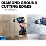 Bosch GT300 1/4 In. Glass and Tile Bit - Bedenler: 2.54 cm, 5/8-Inch