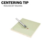 Bosch GT300 1/4 In. Glass and Tile Bit - Bedenler: 2.54 cm, 5/8-Inch