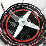 Bosch Hausgeräte Bosch MUZ9MX2 MUM9 cam mikser başlığı, ThermoSafe, 2,3 litre, şeffaf/siyah