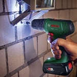 Bosch Home and Garden 06039D8005 EasyDrill 18V-40 akülü tornavida (2 akü 2,0 Ah, 18 Volt sistem, çantada)