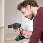 Bosch Home and Garden 18 Volt Akü ve AL 1830 CV Şarj Cihazı Başlangıç Seti, 2.5 Ah Akü, 300l/saat Debi, 0.365 kg