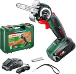 Bosch Home and Garden AdvancedCut 18 Akülü Panter Testere, Yeşil, 18 V, 1 Akü, 0.7 KG, 65 MM Ahşap Kesme Derinliği