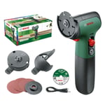 Bosch Home and Garden Akülü EasyCut & Grind Kompakt Kesme ve Taşlama Makinesi (2.0 Ah Akü, 7.2 Volt, Karton Kutuda)
