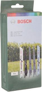 Bosch Home and Garden Akülü Panter Testere Keo için 5 Parça Panter Testere Bıçağı Seti, Yeşil