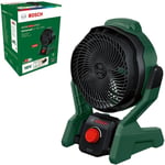 Bosch Home And Garden Akülü Vantilatör, Evrensel Fan 18V-1000 (Aküsüz, 18 Volt Sistemi, Amatör Çalışanlar, Kamp ve Daha Fazlası için, Hava Debisi: 1.000 M3/Saat) - Seçenekler: Pilsiz, Set | 1 pil