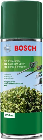 Bosch Home and Garden Bakım Spreyi - Çim Kesme, Çit Kesme ve Bahçe Testeresi KEO için (250 ml)
