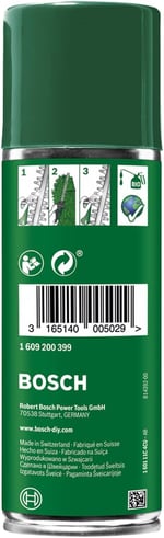 Bosch Home and Garden Bakım Spreyi - Çim Kesme, Çit Kesme ve Bahçe Testeresi KEO için (250 ml)