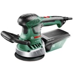 Bosch Home and Garden Pex 400 Ae Eksantrik Zımpara, 370 Watt, 125 mm, Tutuş Kolaylığı, Plastik Çantası Ile Birlikte, Ince Kum, Yeşil