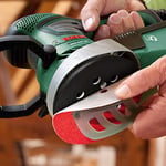 Bosch Home and Garden Pex 400 Ae Eksantrik Zımpara, 370 Watt, 125 mm, Tutuş Kolaylığı, Plastik Çantası Ile Birlikte, Ince Kum, Yeşil