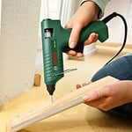 Bosch Home and Garden PKP 18 E Elektrikli Sıcak Tutkal Tabancası, 200 V, Tutkal Çubuğu 1 Adet Ekstra Uzun Nozül, Yeşil