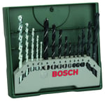 Bosch Home and Garden X/Line Mini 15 Parça Matkap Ucu Seti, Yeşil