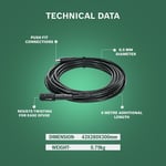 Bosch Home And Garden Yüksek Basınçlı Yıkama Makinesi için 6 Metre Uzatma Hortumu (135 Bar Basınça Kadar Olan Ürünler için Uygundur)