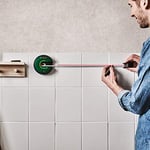 Bosch Home & Garden Atino Çizgi Lazeri (2,2 m Çalışma Alanı, +- 0,3° Hassasiyet, 1 x AA Pil, 1 x Jel Pedi, Jel Pedi Koruma Kapağı, 2 x İğneli İğne Pedi, Karton Kutu)