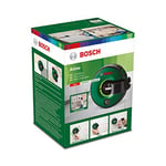 Bosch Home & Garden Atino Çizgi Lazeri (2,2 m Çalışma Alanı, +- 0,3° Hassasiyet, 1 x AA Pil, 1 x Jel Pedi, Jel Pedi Koruma Kapağı, 2 x İğneli İğne Pedi, Karton Kutu)