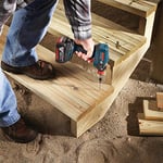 BOSCH ITSQ235B 9,5 cm Kare #2 Darbeli Sert Tornavida Ucu