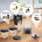 Bosch Muz45Xtm1 Tastymoments 5’İ 1 Arada Çoklu Parçalayıcı Seti (Karıştırma Yapma, Öğütme, Saklama, Togo Çözümü) Mumx, Mum5, Mum4 Mutfak Makineleri İçin