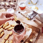 Bosch MUZ5BS1 Lifestyle set Bakingsensation Spritzgebaeckvorsatz, karıştırma kabı, kıyma makinesi, beyaz