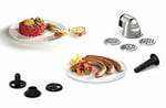 Bosch MUZ9HA1 Lifestyle set Hunting Adventure, kıyma makinesi, Wurststopfer, Kebbevorsatz, Lochscheiben 3,5 – 8 mm mutfak için optimum