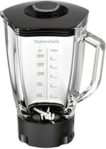 Bosch MUZ9MX1 Thermosafe Glasmixer paslanmaz çelik bıçak Yemek işleyici için optimum