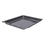 Bosch Orijinal Siemens Balay ocak fırın pişirme tepsisi kek tepsisi evrensel tava 465 x 375 x 39 mm emaye piroliz geçirmez 3HB HA HB HBA HBG HBL HBM HBN HBR HC HCA HCE HCL HCR HE HEA için 00.574.912 5