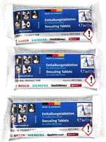 Bosch Orijinal Tassimo Kireç Çözücü Tabletler (1 Kutuda 6 Tablet) c/w