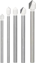 Bosch Pro Cyl-9 Fayans Matkabı Seti, 5 Parça, Seramik, Gri - Bedenler: 8mm, 10mm