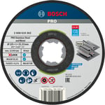 Bosch Professional 10 Adet Düz Kesme Diski Standart (Inox, X-Lock İçin, Delik Çapı: 22,23 Mm, Kalınlık: 1 Mm), 2608619267