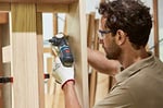 Bosch Professional 12 V Sistem Akülü Matkap GSR 12V-35 FC - FlexiClick Sistemi (2 x 3.0 Ah Akü Dahil, Hızlı Şarj Cihazı GAL 12V-40, 4 x Başlık, L-BOXX)