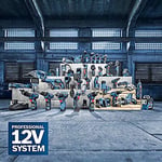 Bosch Professional 12 V Sistem Akülü Matkap GSR 12V-35 FC - FlexiClick Sistemi (2 x 3.0 Ah Akü Dahil, Hızlı Şarj Cihazı GAL 12V-40, 4 x Başlık, L-BOXX)