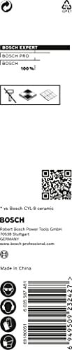 Bosch Professional 1x Expert HEX-9-HardCeramic Matkap Ucu (Sert fayanslar, Ø 6 mm, Aksesuar Döner Matkap/Vidalamalar) - Seçenekler: Ø 5 mm, Ø 6 mm, Ø 8 mm, Ø 4-10 mm, Ø 5-8 mm, 1 adet, Set