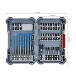 Bosch Professional 35 parça MultiConstruction matkap ve Impact Control tornavida ucu seti (Pick and Click, HEX-9, matkap, darbeli ve darbeli matkap aksesuarı)