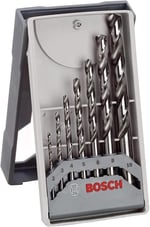 Bosch Professional 7 parça Mini X-Line metal matkap ucu seti (metal, HSS-G, taşlanmış, matkap aksesuarı) gri - Seçenekler: Ø 2-10 mm, Ø 2,6 mm, Ø 4,7 mm, Ø 5,3 mm, Ø 5,7 mm, Ø 6,6 mm...