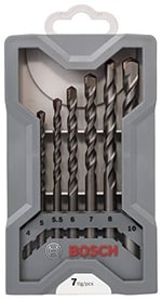 Bosch Professional 7 parçalı CYL-3 beton matkap ucu seti (beton için, 4/5/5,5/7/8/10 mm, darbeli matkap aksesuarı) set - Seçenekler: Ø 4/5/5,5/7/8/10 mm, Ø 5 x 50 x 85 mm