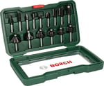Bosch Professional Accessories 15 parça Freze Seti (Ahşap, frezeler için 8 mm şaftlı aksesuar)