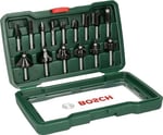 Bosch Professional Accessories 15 parça Freze Seti (Ahşap, frezeler için 8 mm şaftlı aksesuar)