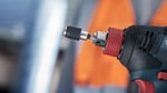 Bosch Professional Accessories 2608522320 Hızlı Kilit Uç Tutucu (Darbe Kontrolü, 1/4 İnç Altıgen Şaft, Maymuncuk Ve Tıklama)