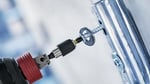 Bosch Professional Accessories 2608522320 Hızlı Kilit Uç Tutucu (Darbe Kontrolü, 1/4 İnç Altıgen Şaft, Maymuncuk Ve Tıklama)