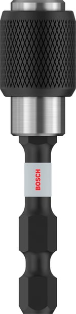Bosch Professional Accessories 2608522320 Hızlı Kilit Uç Tutucu (Darbe Kontrolü, 1/4 İnç Altıgen Şaft, Maymuncuk Ve Tıklama)