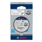 Bosch Professional Accessories 5 adet kesme diski (Inox uzmanı, 10 mm yuvalı açılı taşlama makinesi için aksesuar)