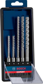 Bosch Professional Accessories 5 parça Expert SDS plus-7X Kırıcı Delici Delme Uçları (Yumuşak taş, Sert taş, Beton, Donatılı b - Seçenekler: 1 adet, 3 parçalı, 5 parçalı, 7 parça., 10 adet, 30 adet...