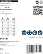 Bosch Professional Accessories 5 parça Expert SDS plus-7X Kırıcı Delici Delme Uçları (Yumuşak taş, Sert taş, Beton, Donatılı b - Seçenekler: 1 adet, 3 parçalı, 5 parçalı, 7 parça., 10 adet, 30 adet...