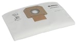 Bosch Professional Accessories 5 x Keçe Filtre Torbası (Gas 35 L Afc/L Sfc+/M Afc için Yedek Torba, Kuru Süpürme ve Elektrikli Süpürge Aksesuarı)