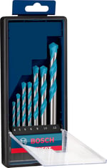 Bosch Professional Accessories 7 x Expert CYL-9 MultiConstruction Matkap Seti (Beton için, Ø 4-12 mm, Darbeli Matkap Aksesuarı)