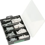 Bosch Professional Accessories Bosch Diy 173 Parça Aksesuar & Sabitleme Seti, Matkap ucu, Vidalama ucu, Vida, Dübel, Üniversal Tutucu, Yeşil