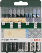 Bosch Professional Accessories Dekupaj Testere Seti, Yeşil, 10 Adet