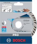 Bosch Professional Accessories Elmas Kesme Ve Delme Aksesuarları, Disk, Gri, 1 Adet, 12,5 cm
