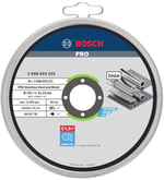 Bosch Professional Accessories için Ayırma Diski Düz Standart Inox – Rapido Wa 60 T Bf, 125 mm, 10-Er Paket, 2608603255